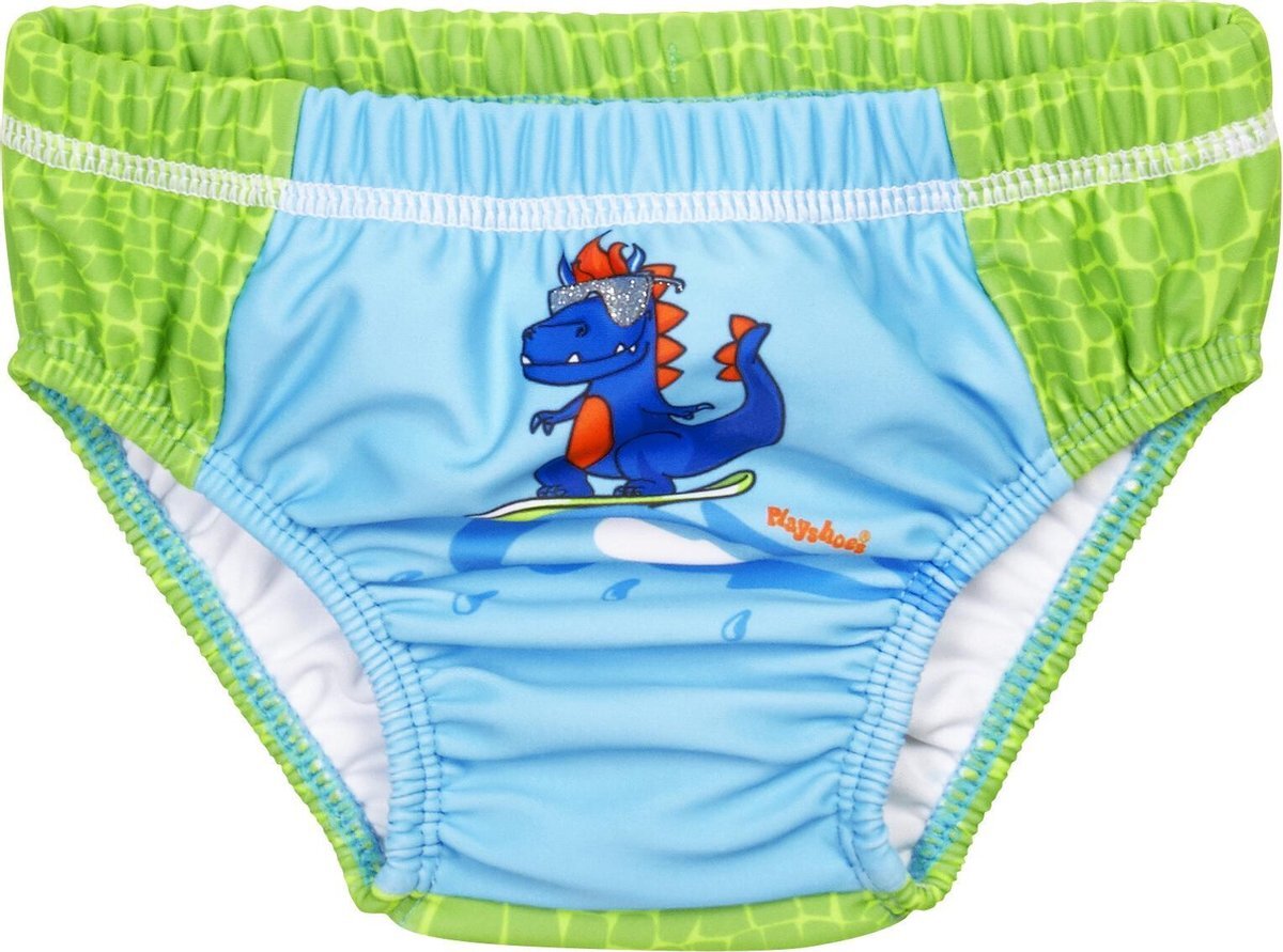 Playshoes luierbroekje jongens polyester blauw/groen