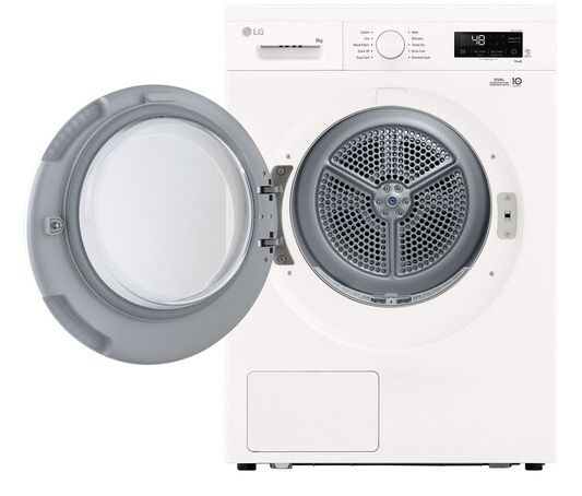 LG RHX1008NWH Warmtepompdroger 8 kg Wit