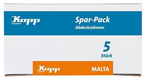 Kopp Profipack 2-voudig frame afdekframe - arctisch wit