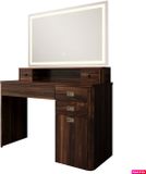 Vicco Neria Kaptafel – 120 cm met LED-spiegel Eiken rustiek