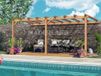Palma Pergola En Bois Adossée - 600 X 400 Cm