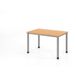 HAMMERBACHER bureau réglable en hauteur VHS12/6/S hêtre