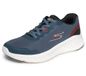 Skechers Go Walk Now Viligent Sneakers pour hommes, Doublure textile ardoise, 41.5 EU