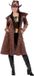 Wilbers Jane West Bountyhunter Jas Vrouw Bruin Polyester 4XL
