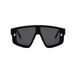 Dior Cd Diamond M1u Lunettes de soleil homme noir masques gris