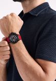 Nautica NST Quartz Analoog Horloge Zwart