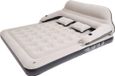 Merkloos Opblaasbaar Queen Size Luchtbed met Kussens en Rugleuning - Ideaal voor Camping en Logeren