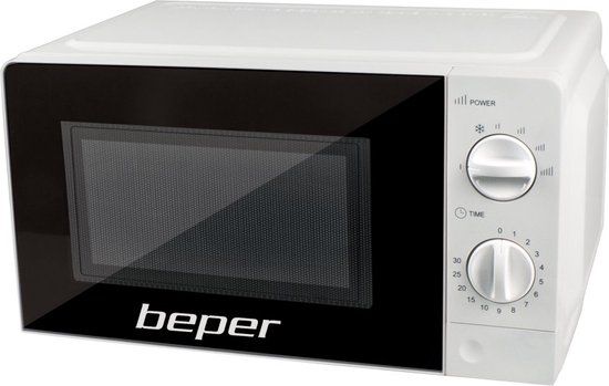 Beper BF.570 Magnetron - Compacte Magnetron - 700 Watt - 20 Liter - Wit