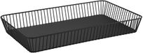 APS Broodmand - Broodkorf - Antislip - Metaal - Zwart - 53 x 32,5 cm