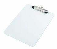 Class' - Transparante klembord met klem – PLATRANS – pvc en metaal – robuust – 22,5 x 31,5 cm