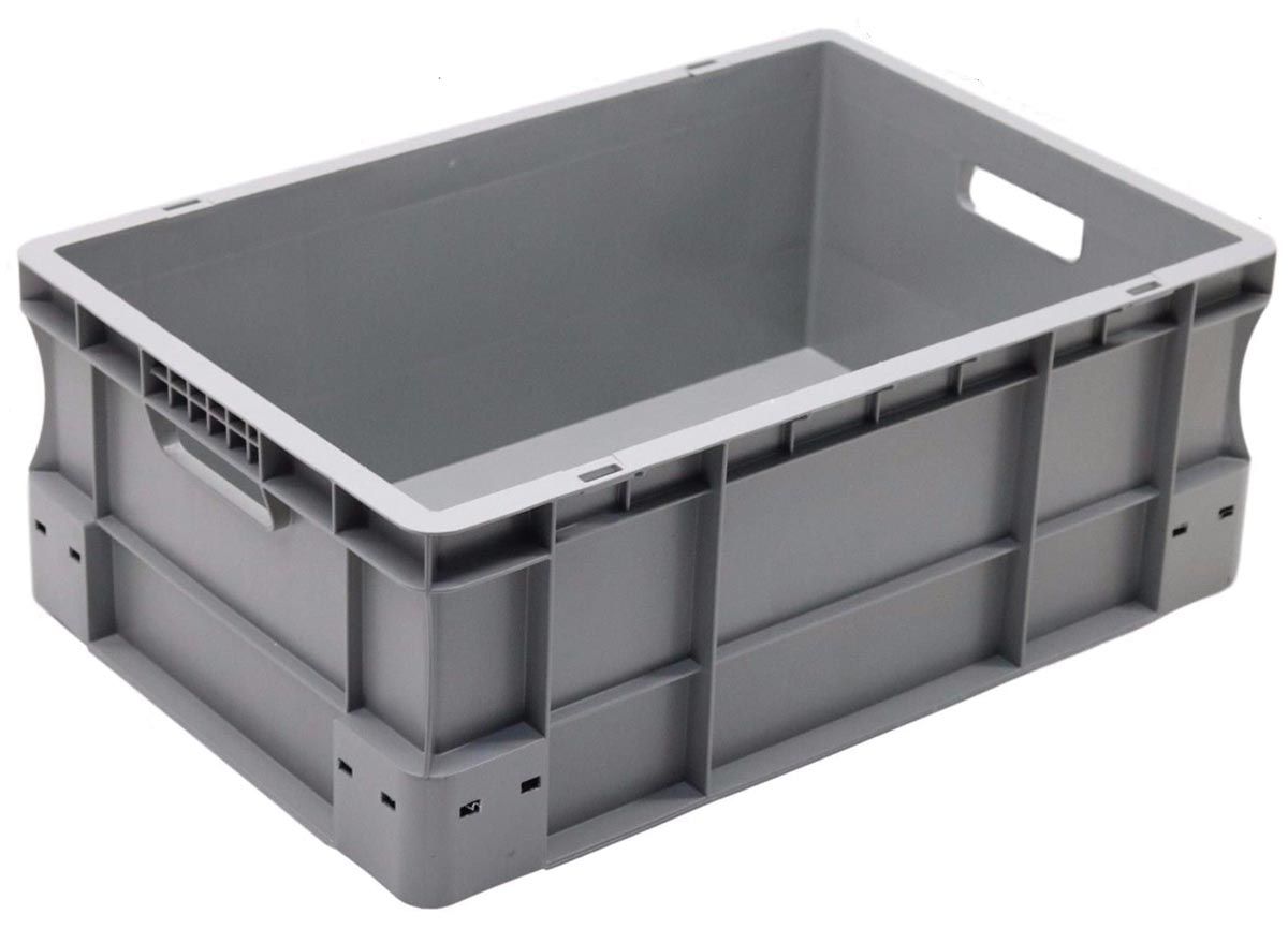 Viso Transportbak E 6420 polypropyleen 60 x 40 x 20 cm Grijs