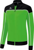 Erima Change Presentatiejack Dames - Wit / Zwart / Groen | Maat: 38