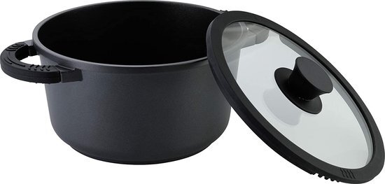 axentia 133147 Blackline gegoten aluminium pan, gietijzer