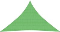 vidaXL Zonnezeil 160 g/m² 4x4x5,8 m HDPE lichtgroen