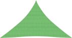 vidaXL Zonnezeil 160 g/m² 4x4x5,8 m HDPE lichtgroen