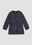 s.Oliver - Jurk van thermische fleece met patroon