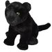 Wild Republic Pluche panter knuffel - zwart - 40 cm