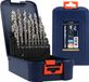 Rotec 25-delige spiraalborenset, STEP-X, type '104', ø1-13mm, in ABS-cassette