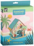 Creative Craft Group Diamond Painting Zomerhuis Knutselset Strandthema