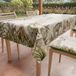 PETTI Artigiani Italiani - Tafelkleed Vlekbestendig Vierkant 140x140 cm 4 Personen, Afwasbaar Keukentafelkleed van Microvezel, Design Savanne Dieren, 100% Made in Italy