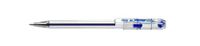 Pentel BK77S Mini-balpen, metalen punt, 0,7 mm, 12 stuks Blauw