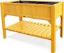 OEM Holland Connections Verhoogd Bloembed Met Legplank 119 X 57 X 90 Cm Geel