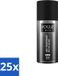 Vogue Men Mystic Black Déodorant Spray Antitranspirant 150 ml - Lot économique - 25 pièces