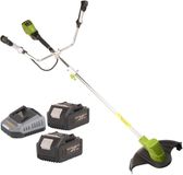 Procraft PTA30 accu-bosmaaier 20 V 300 mm borstelloos + 2x accu 4,0 Ah + oplader