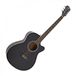 Gear4music Single Cutaway Akoestische Gitaar, Zwart