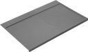 Emuca Protecteur pour le fond de meuble de cuisine Évier, M90, 867x580mm, épaisseur de planche 16mm, découpable, Gris anthracite, Plastique