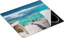 Chefcare Inductie Beschermer Voetpad in Duinen met Ruige Zee - 57,6x51,6 cm - Multicolor