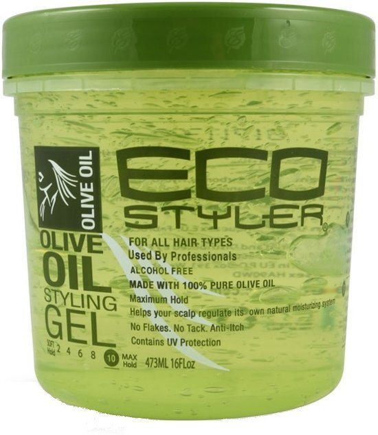 Eco Styler Olive Oil Styling Gel-Krullend Haar-236ml