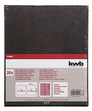 kwb 812319 Handschuurpapierset Korrelgrootte 60, 80, 150, 180 (l x b) 280 mm x 230 mm 20 stuk(s)