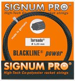 Signum Pro tennisracket touw Tornado, zwart, 12 m / 1,23 mm, KR1007581,23