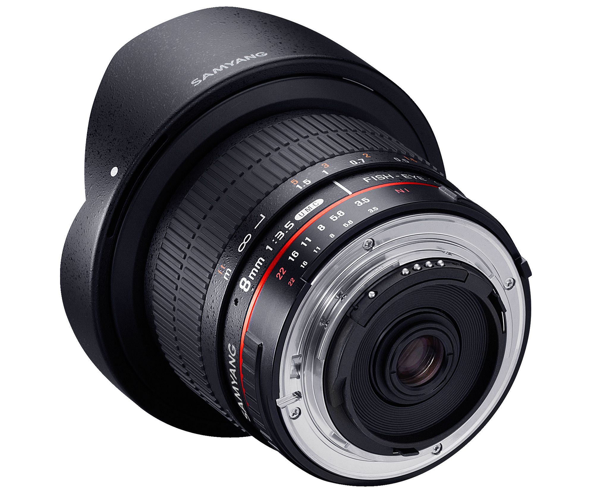 Samyang 8mm F3.5 UMC Fish-Eye CS II Lens - Sony E Mount - Black
