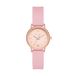 Skechers horloge voor dames, Rosegoudkleurig Quartz uurwerk met drie handen en kunststof band