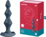 Satisyfer Lolli-Plug 1 - Anale vibrator - Grijs - 14 cm - Siliconen - Oplaadbaar