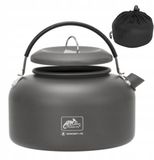 Helikon Robuuste Kampeerwaterkoker 1.4L met Hoes - Ideaal voor Open Vuur