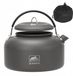Helikon Robuuste Kampeerwaterkoker 1.4L met Hoes - Ideaal voor Open Vuur