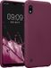 kwmobile telefoonhoesje geschikt voor Samsung Galaxy A10 - Back cover in bordeaux-violet