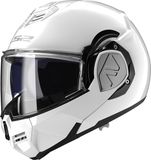LS2 FF906 Advant Solid Systeemhelm Glans Wit XS