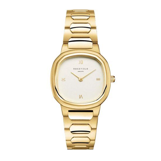 Rosefield ORCGSG-OR01 - Gaia - Roman Indexes - Horloge - Goudkleurig