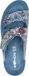 Rohde 1403 Dames Slippers Blauw Maat 41