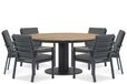 Lifestyle Garden Furniture Lifestyle Lifestyle Marseille/Salerno 160 cm dining tuinset 7-delig