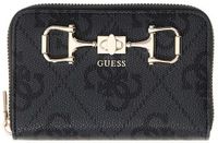 Guess Janie Logo SLG Medium Zip Around Dames Portemonnee - Grijs