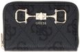 Guess Janie Logo SLG Medium Zip Around Dames Portemonnee - Grijs