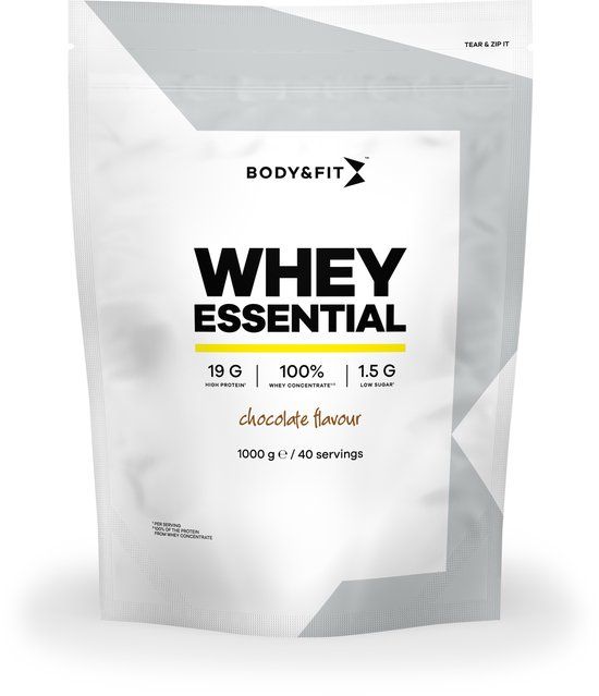 Body & Fit Whey Essential Chocolate Eiwitshake