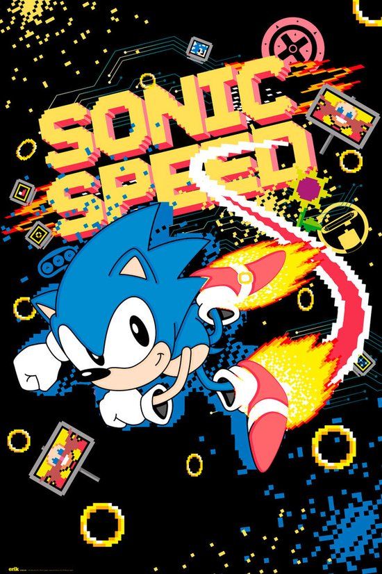 Sonic Poster - Speed 61x91,5cm