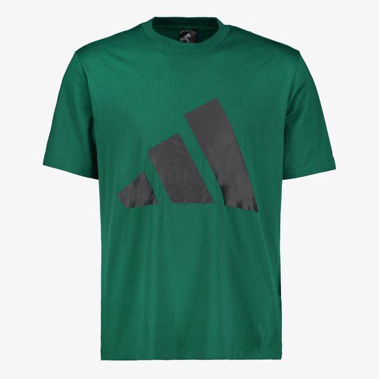 Adidas M BL SJ heren T-shirt groen zwart - Maat XL