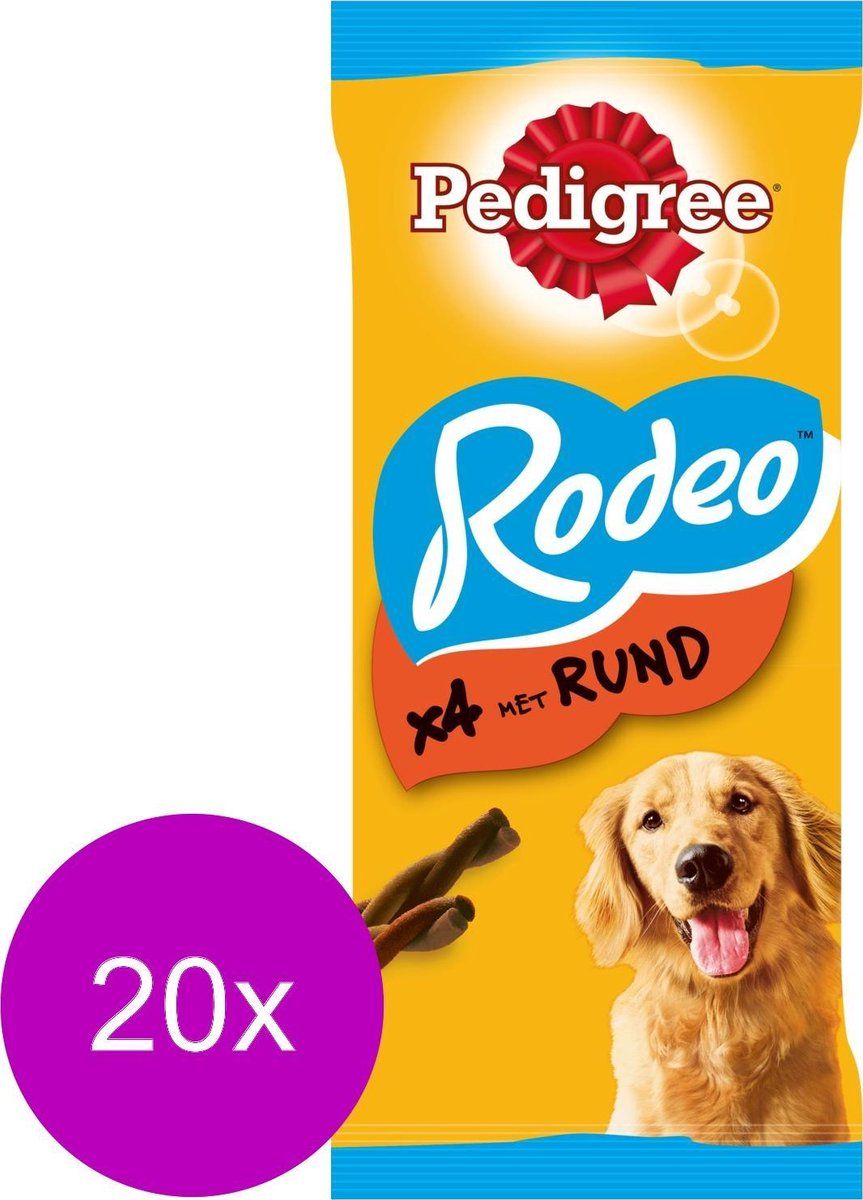 PEDIGREE Snack Rodeo Rund - 70 GR (20 stuks)